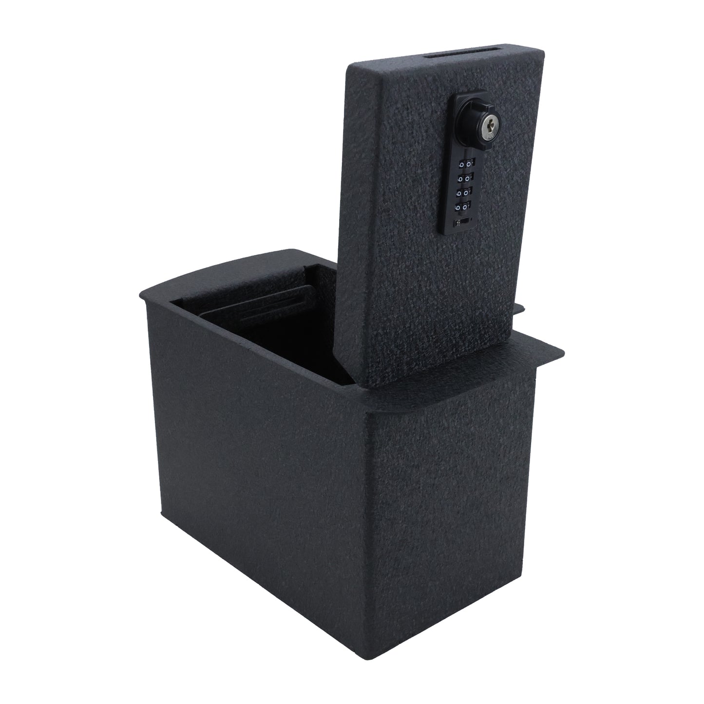 Console Safe Vault for Toyota Tacoma 2005-2015 (4 Digit Combo Lock with Key)