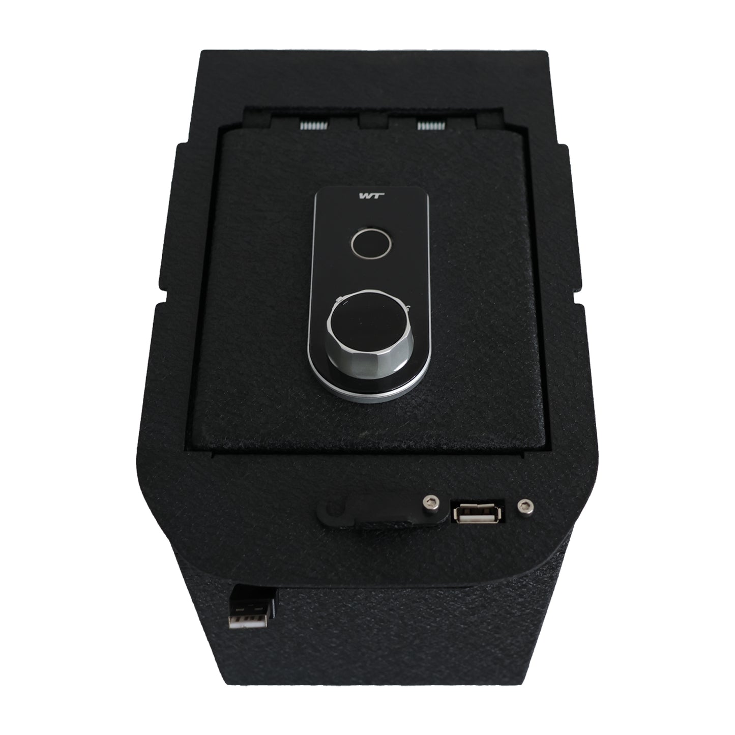 Console Safe Vault for 2019-2025 Toyota RAV4 (Fingerprint Lock with Key)