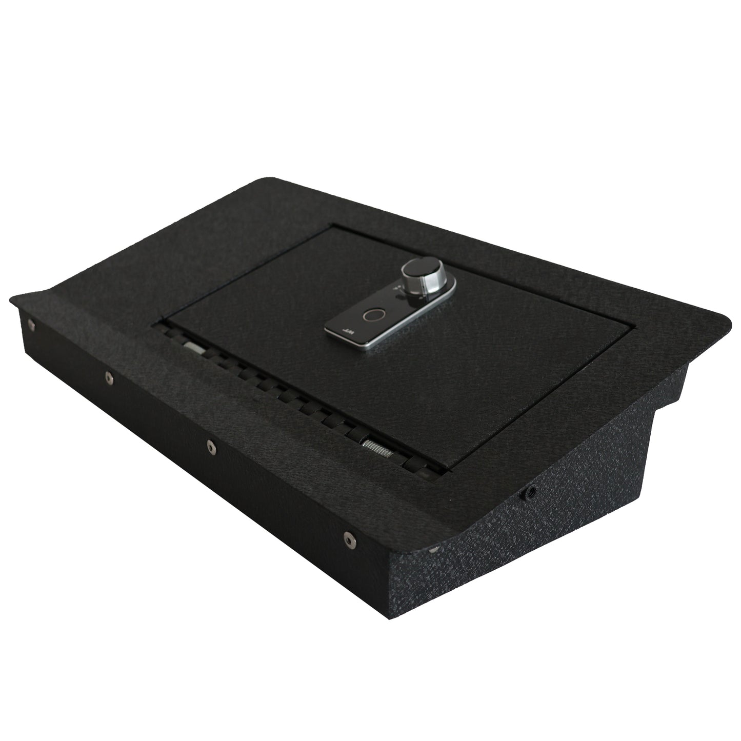 Underseat Console Safe Vault for 2021-2024 Ford Bronco Sport (Fingerprint Lock with Key)