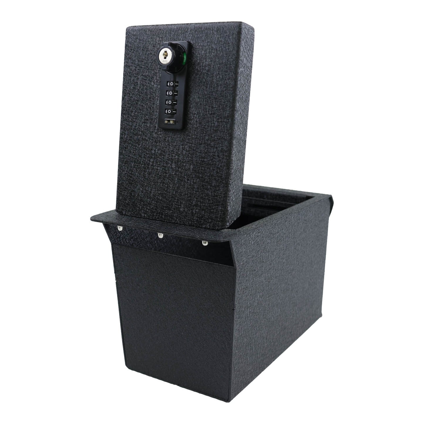 Console Safe Vault for 2018-2024 Toyota Camry (4 Digit Combo Lock with Key)