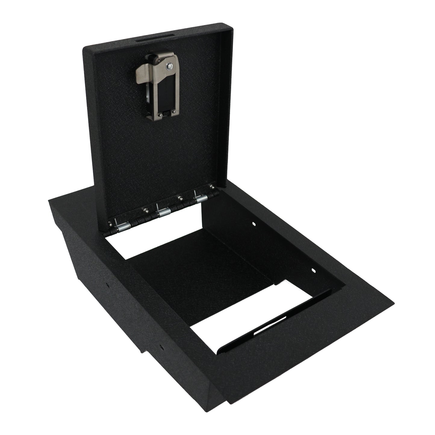 Underseat Console Safe Vault for 2015-2025 Ford F150 (Fingerprint Lock with Key)