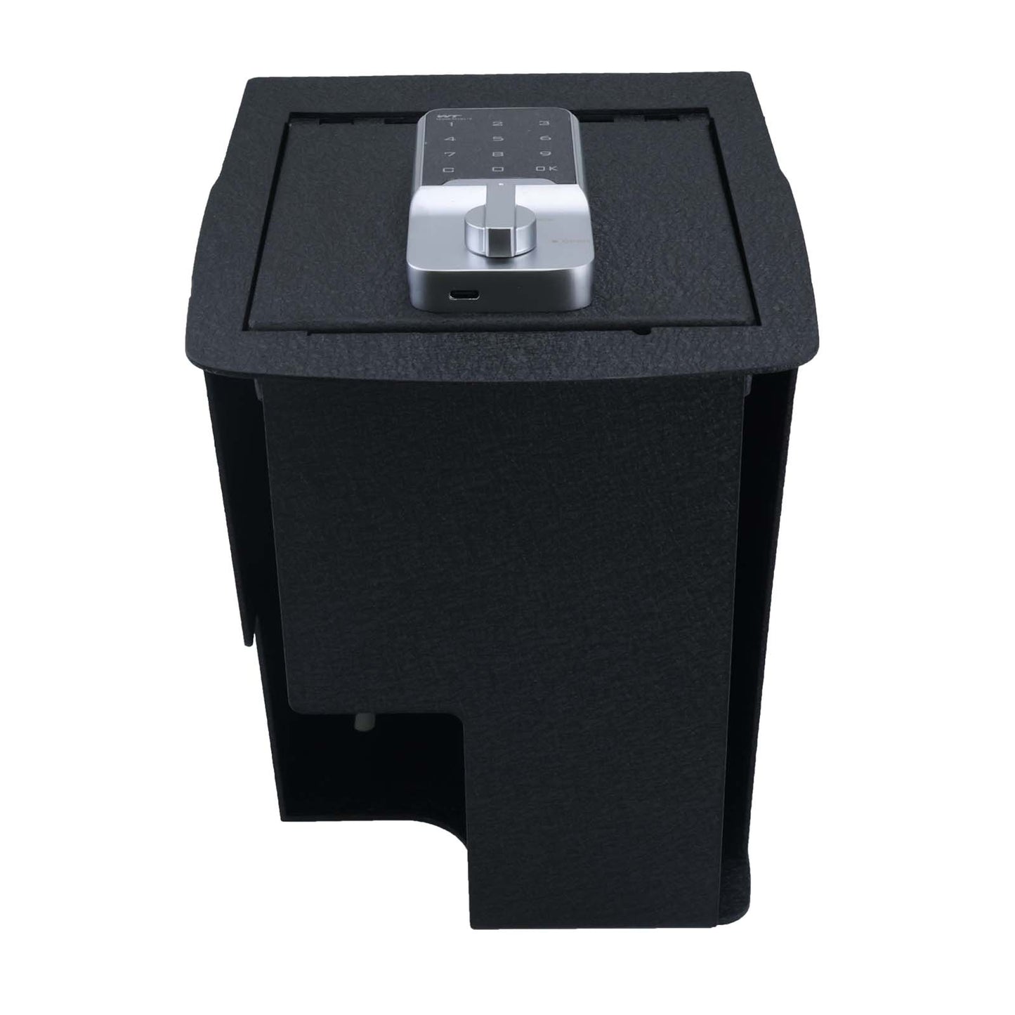 Console Safe Vault for 2019-2025 Kia Telluride with cigarette lighter (Electronic Keypad Lock)