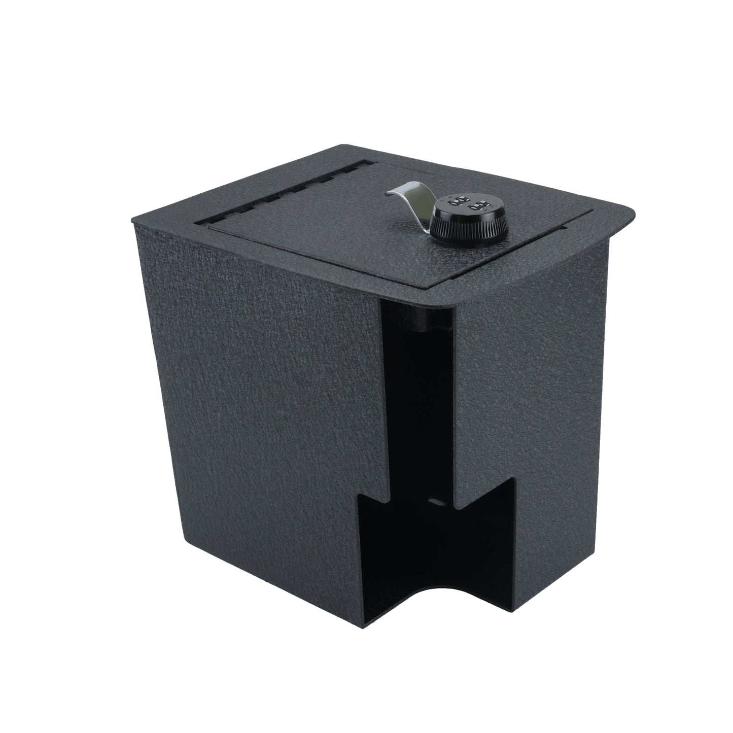 Console Safe Vault for 2019-2025 Kia Telluride with cigarette lighter (4-Digit Combo Lock)