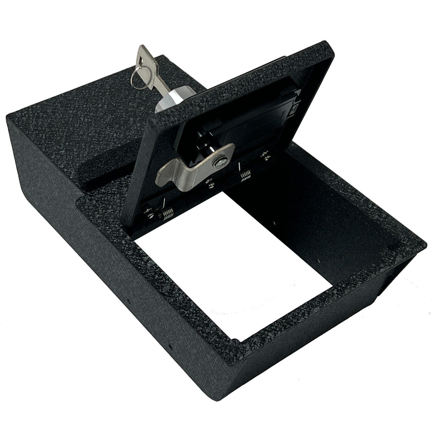 Console Safe Vault for 2021-2023 Tesla Model 3 (Fingerprint Lock with Key)