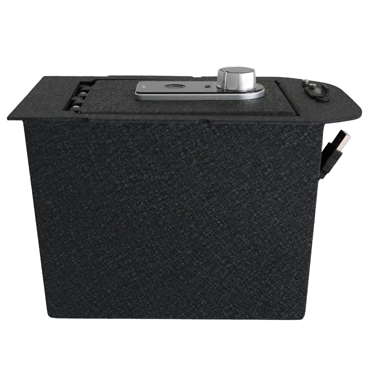 Console Safe Vault for 2019-2025 Toyota RAV4 (Fingerprint Lock with Key)