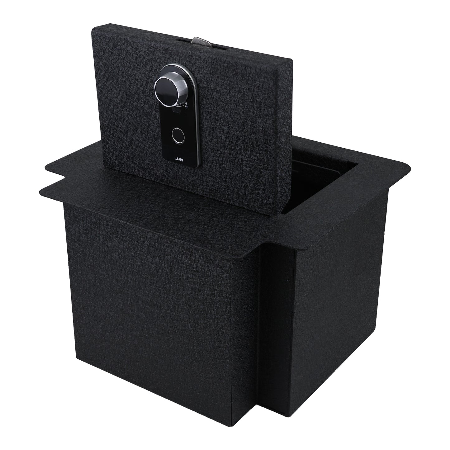 Console Safe Vault for 2021-2025 Chevrolet Suburban (Fingerprint Lock with Key)
