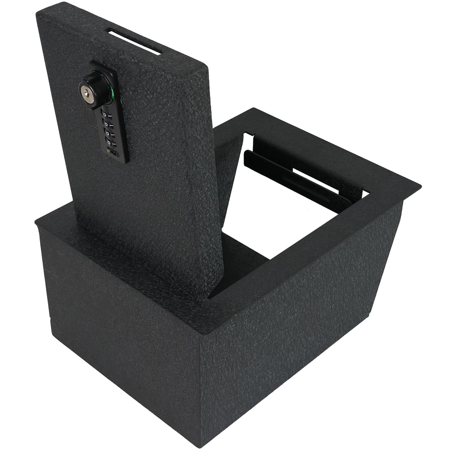 Console Safe Vault for 2016-2023 Honda Ridgeline (4 Digit Combo Lock with Key)