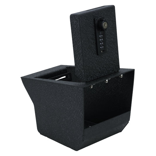 Console Safe Vault for 2019-2026 BMW X5 (4 Digit Combo Lock with Key)
