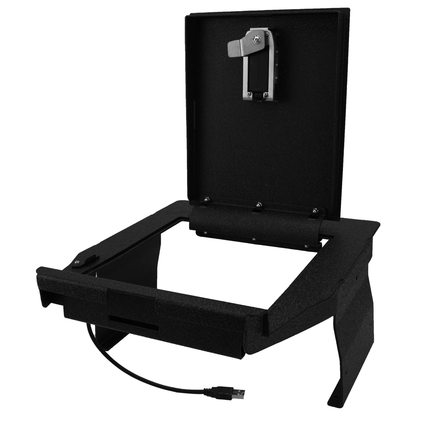 Pro Console Safe Vault for 2021-2024 Ford F-150 (Fingerprint Lock with Key)