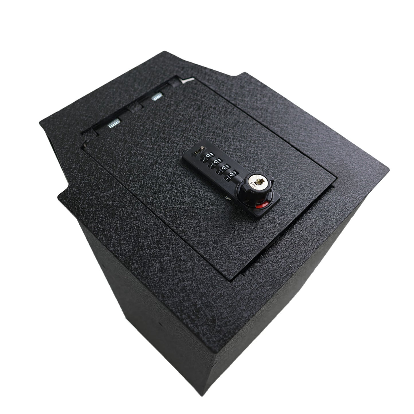 Console Safe Vault for 2018-2023 Chevrolet Traverse (4 Digit Combo Lock with Key)