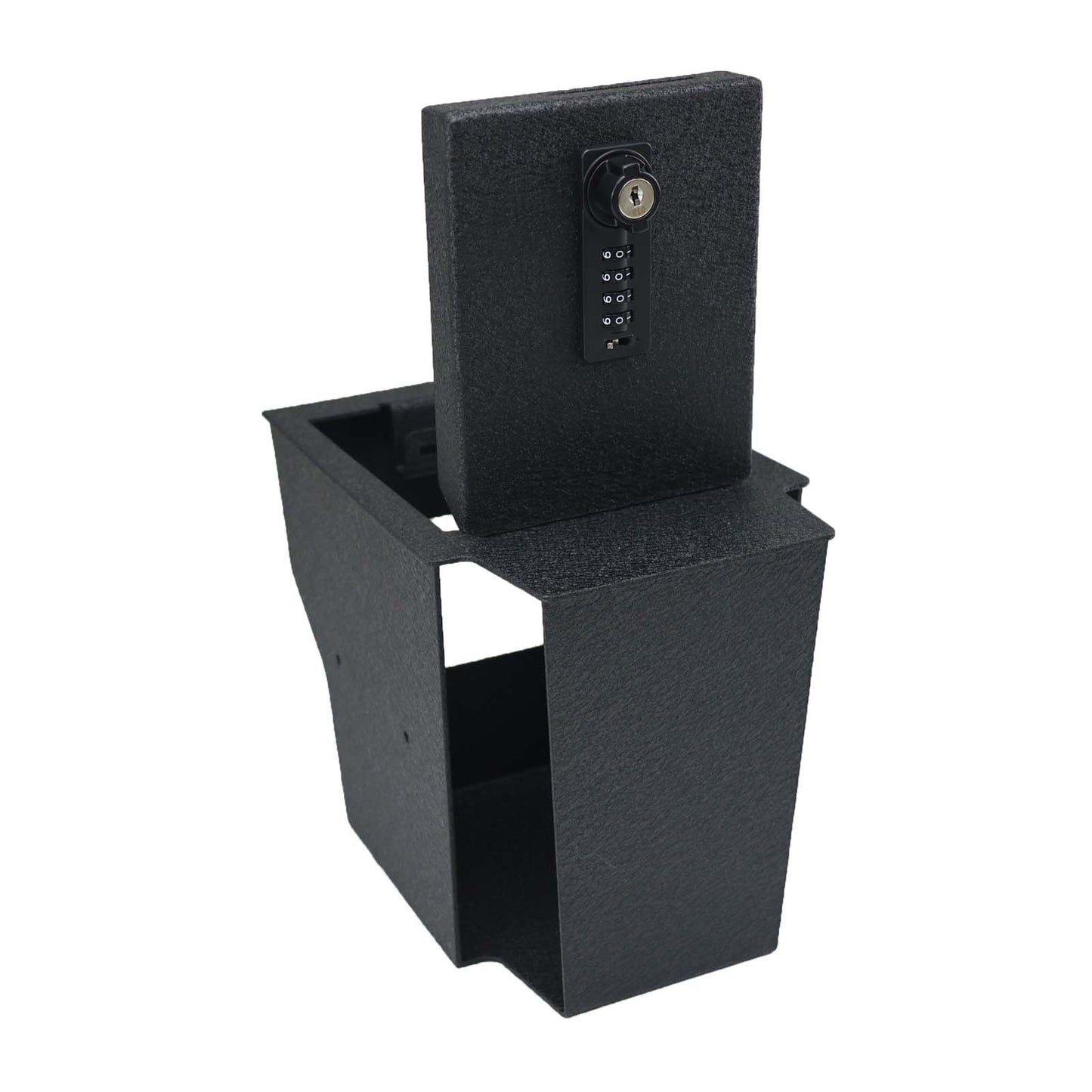 Console Safe Vault for 2019-2025 Chevrolet Blazer (4 Digit Combo Lock with Key)