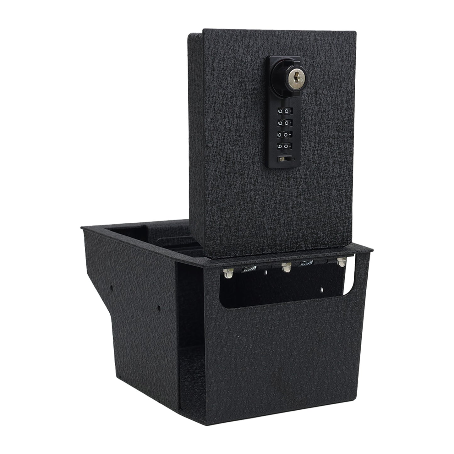 Console Safe Vault for 2020-2025 Subaru Outback (4 Digit Combo Lock with Key)