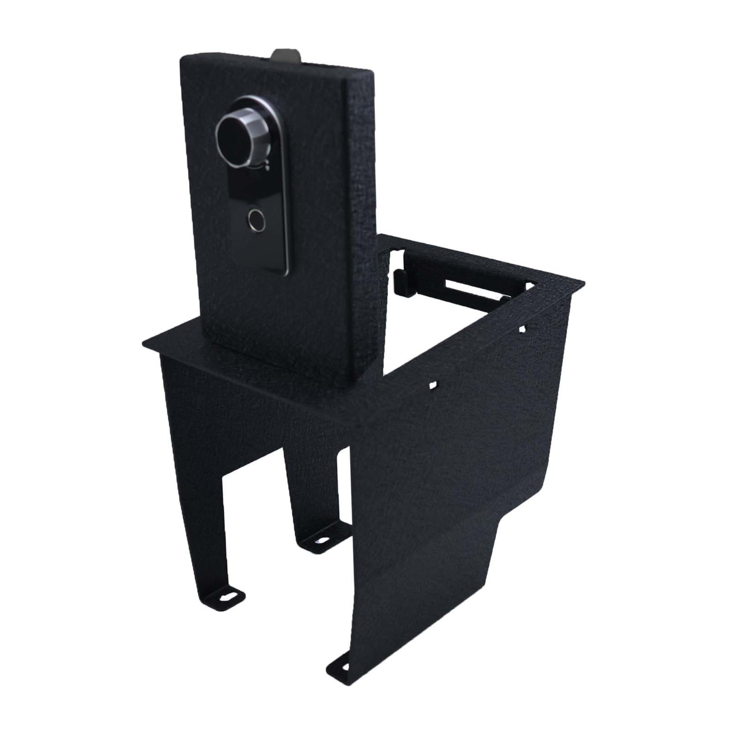 Console Safe Vault for 2015-2023 Dodge Charger and Chrysler 300 (Fingerprint Lock with Key)