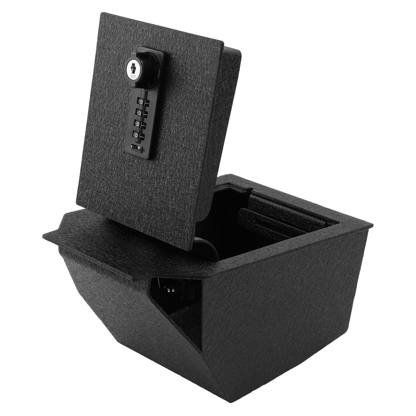 Pro Console Safe Vault for 2025 BMW X3 (4 Digit Combo Lock with Key)