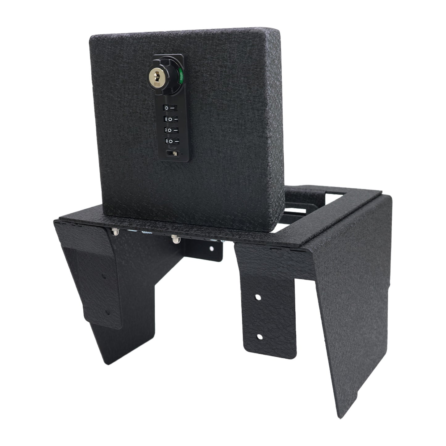 Console Safe Vault for 2024-2025 Ford Ranger (4 Digit Combo Lock with Key)