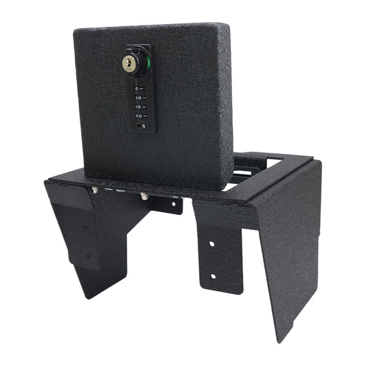Console Safe Vault for 2024-2026 Ford Ranger (4 Digit Combo Lock with Key)