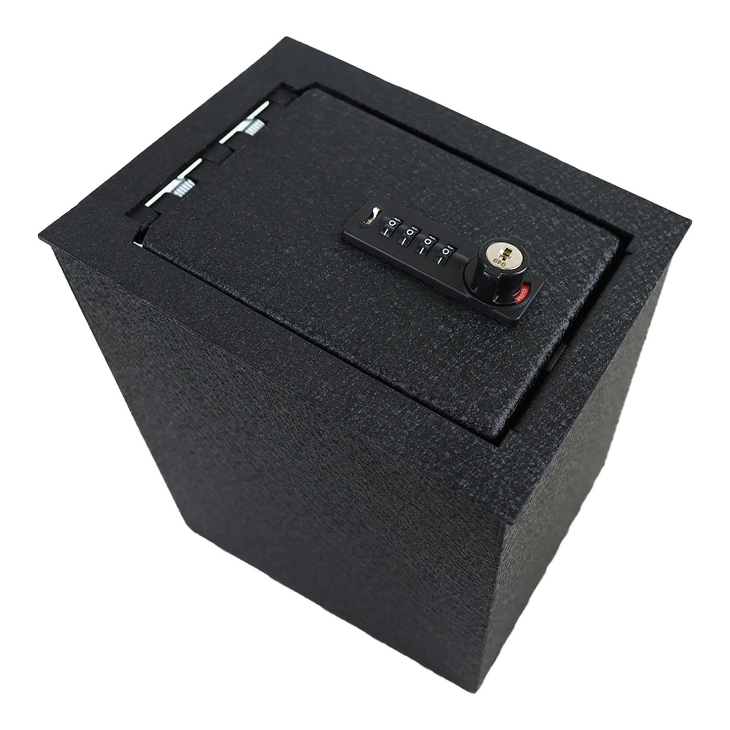 Console Safe Vault for 2022-2024 Hyundai Tucson Not Limted (4 Digit Combo Lock with Key)