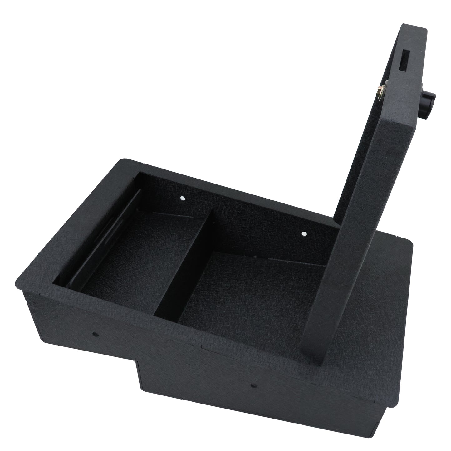 Underseat Console Safe Vault for 2014-2018 GMC Sierra 1500 (4 Digit Combo Lock with Key)