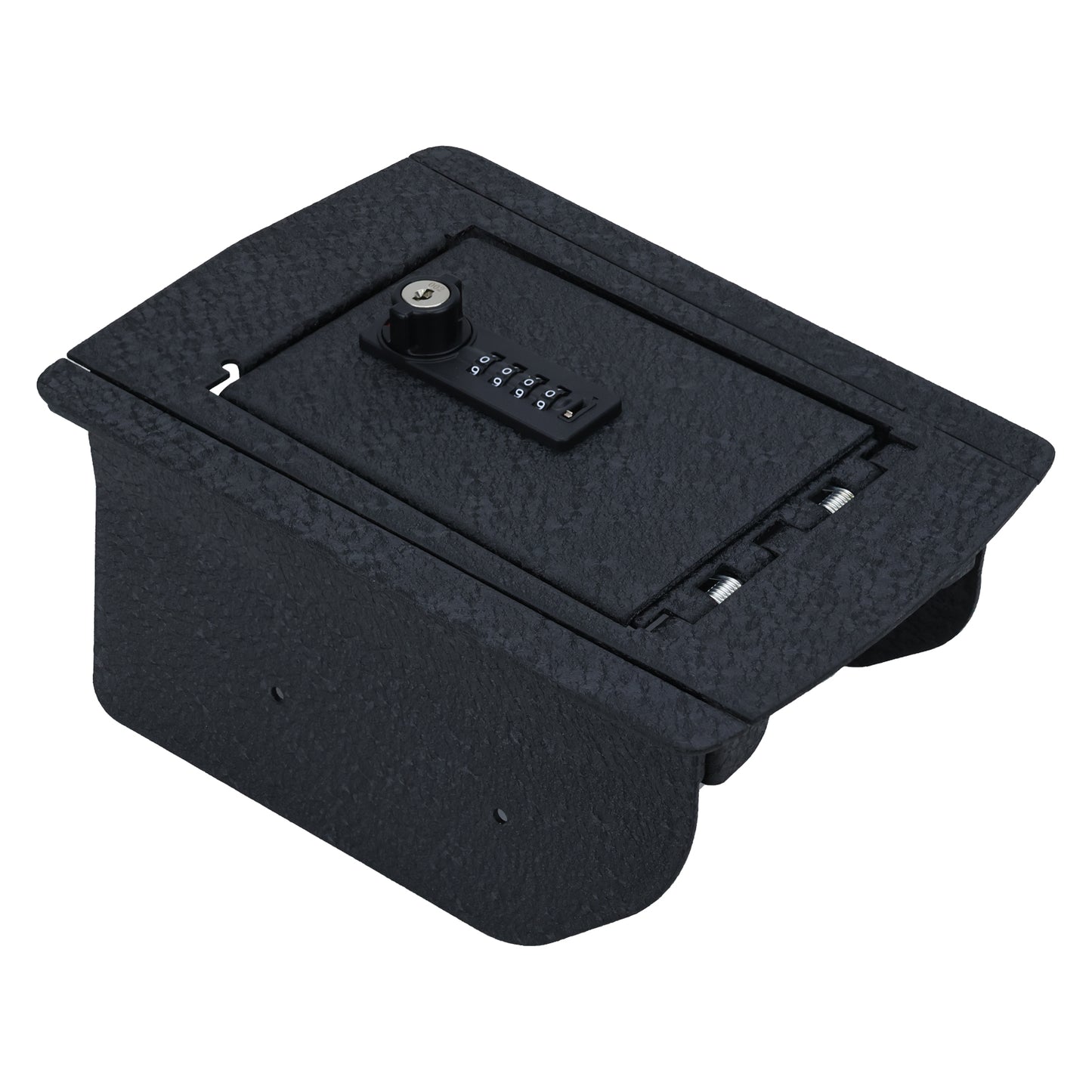 Console Safe Vault for 2011-2022 Jeep Grand Cherokee without CD (4 Digit Combo Lock with Key)