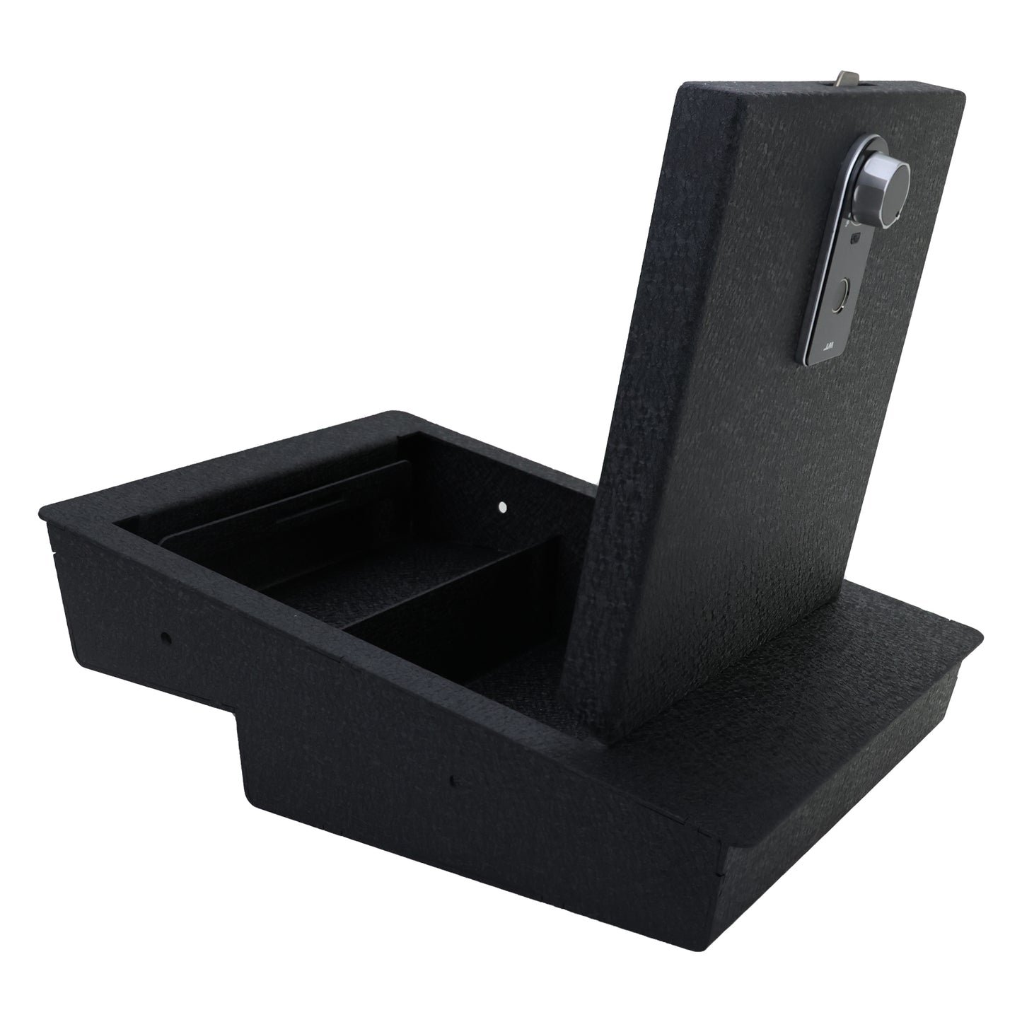 Underseat Console Safe Vault for 2015-2019 Chevrolet Suburban (Fingerprint Lock with Key)