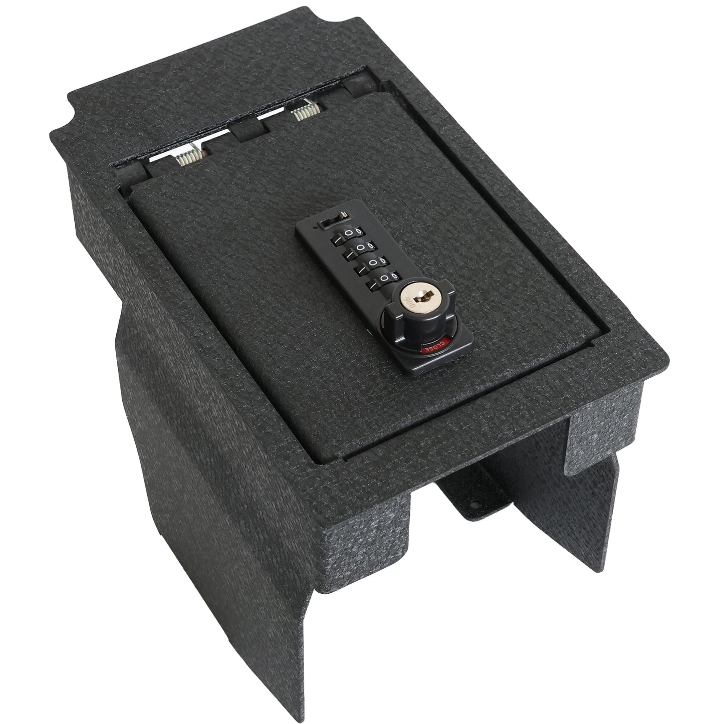 Console Safe Vault for 2015-2019 Lincoln MKC (4 Digit Combo Lock with Key)
