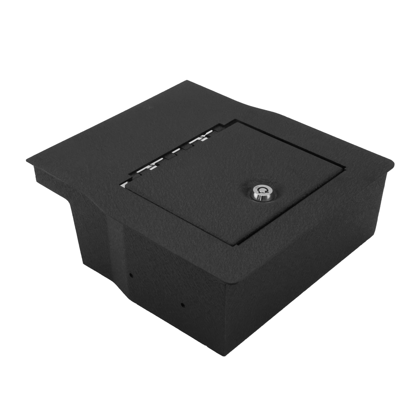 Console Safe Vault for 2015-2020 Ford F150 40/20/40 Bench Seat Fold Down Armrest (Triple Lock)