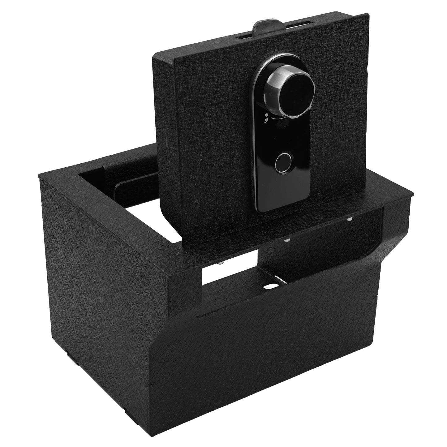 Console Safe Vault for 2025 Toyota 4Runner (Fingerprint Lock with Key)