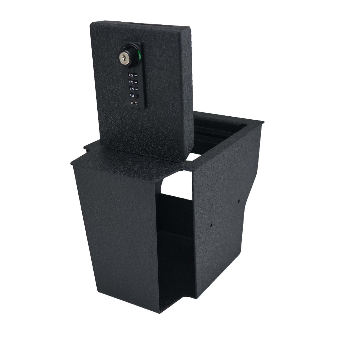 Console Safe Vault for 2019-2025 Chevrolet Blazer (4 Digit Combo Lock with Key)