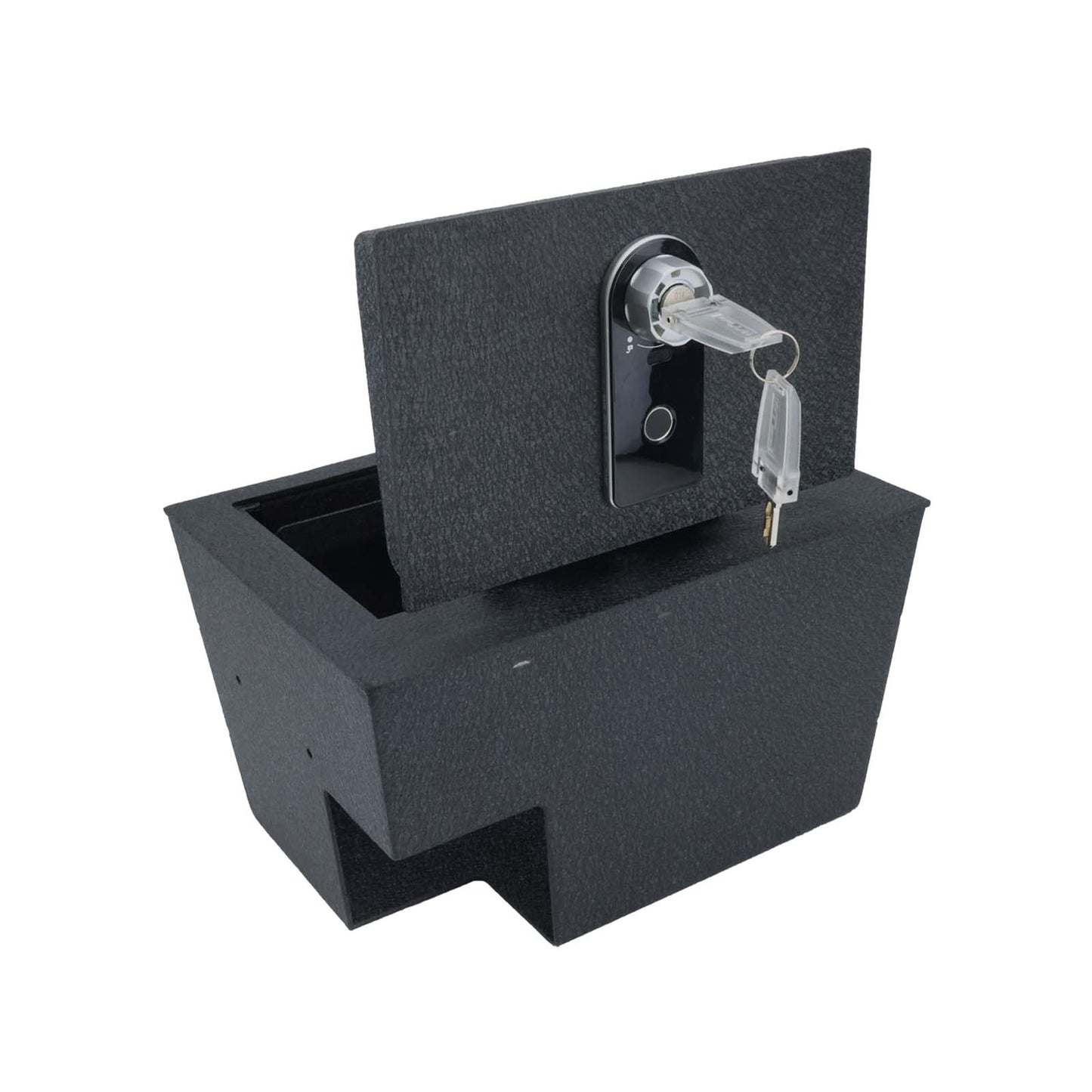 Pro Console Safe Vault for 2018-2024 Nissan Armada (Fingerprint Lock with Key)