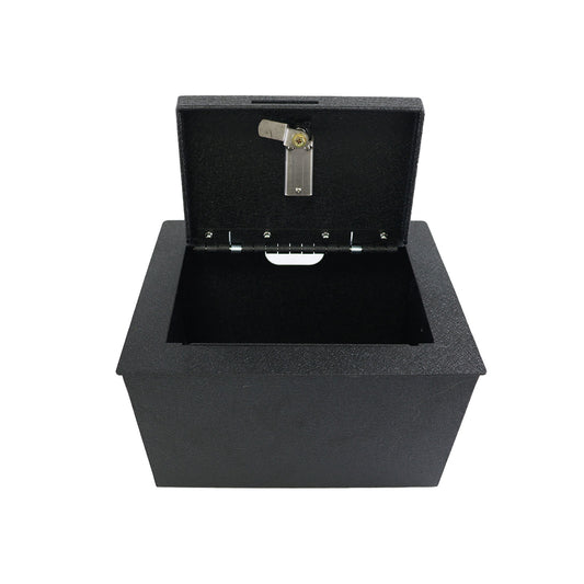 Console Safe Vault for 2024-2026 GMC Hummer EV (4 Digit Combo Lock with Key)