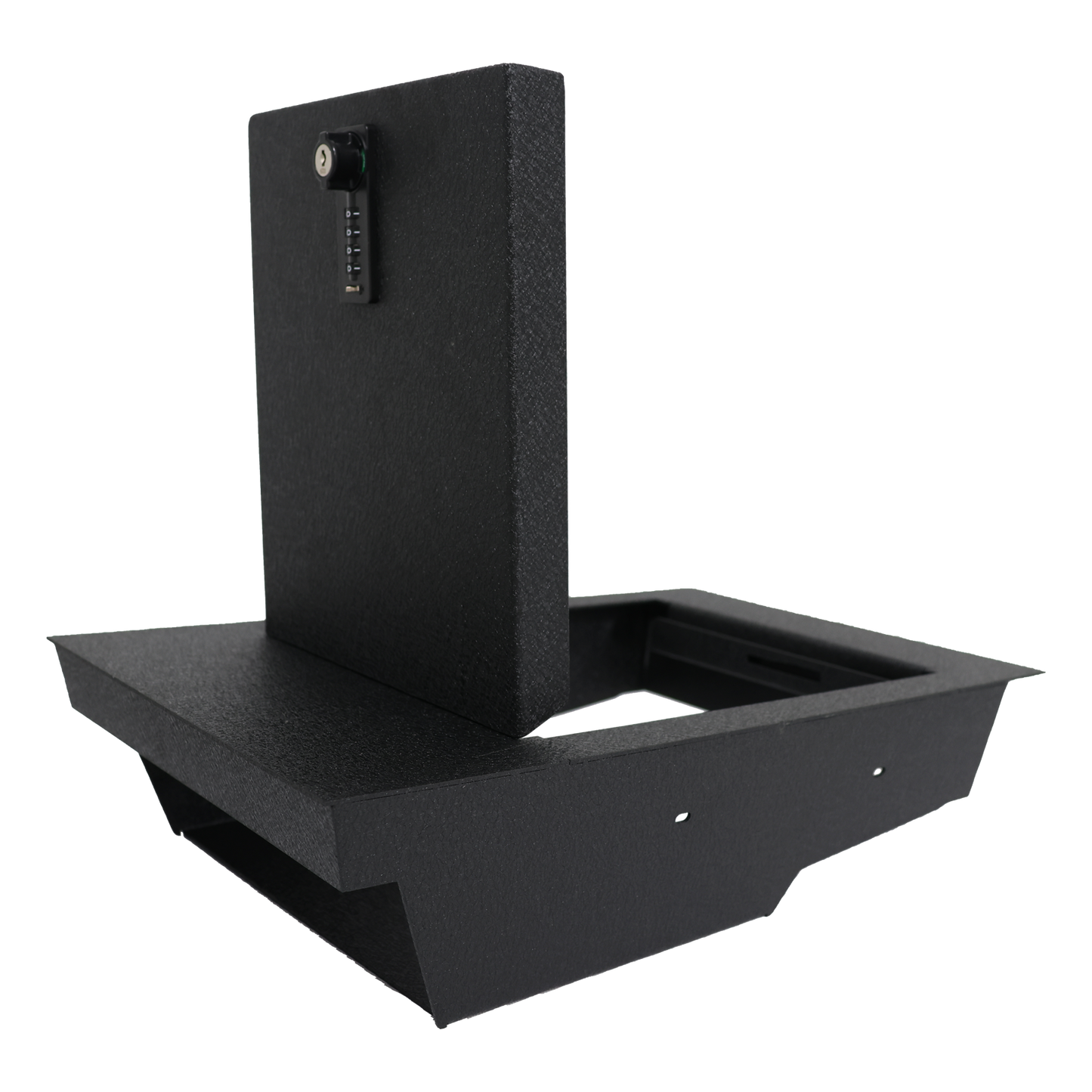 Underseat Console Safe Vault for 2015-2025 Ford F150 (4 Digit Combo Lock with Key)