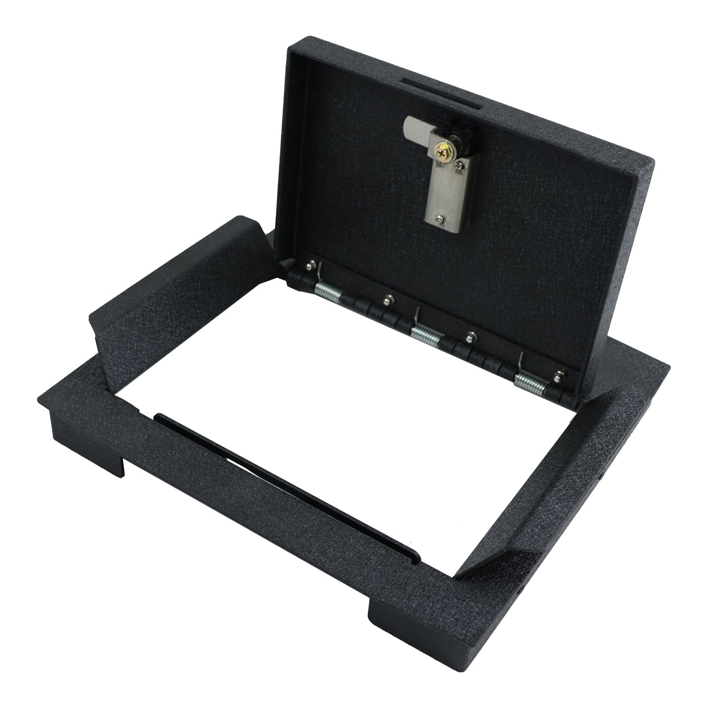 Console Safe Vault for 2023-2025 Ford F250 Super Duty (4 Digit Combo Lock with Key)