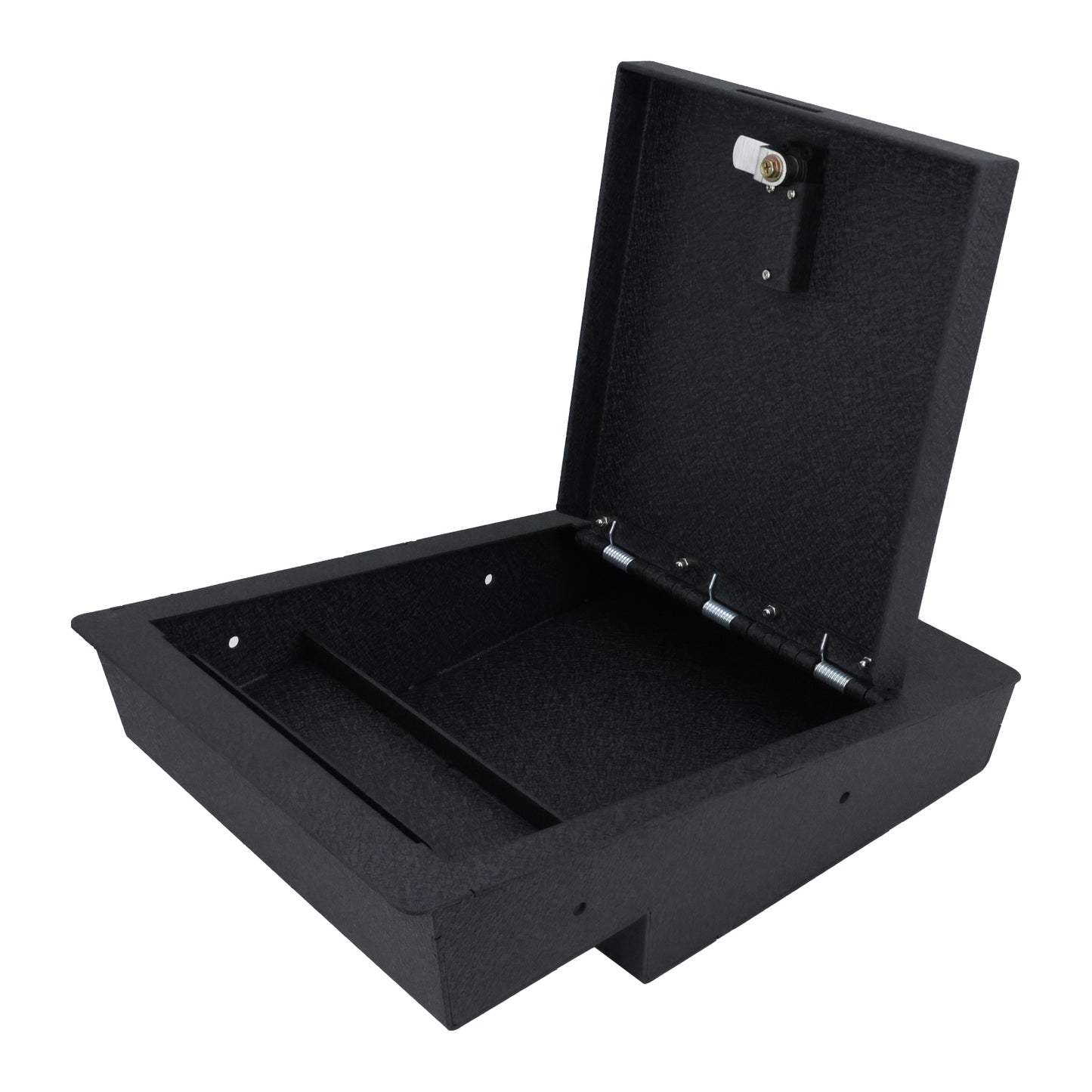 Underseat Console Safe Vault for 2014-2018 GMC Sierra 1500 (4 Digit Combo Lock with Key)