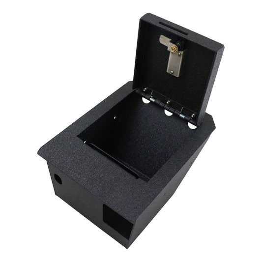 Console Safe Vault for 2024-2025 Tesla Cybertruck (4 Digit Combo Lock with Key)