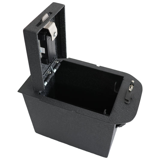 Console Safe Vault for 2019-2025 Toyota RAV4 (Fingerprint Lock with Key)