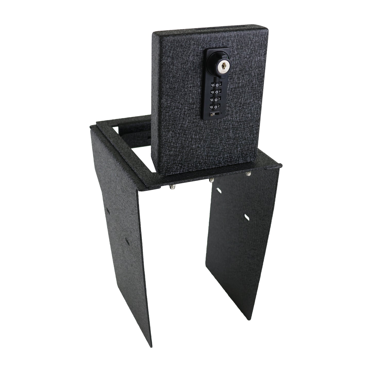 Console Safe Vault for 2021-2025 Rivian R1S/R1T (4 Digit Combo Lock with Key)