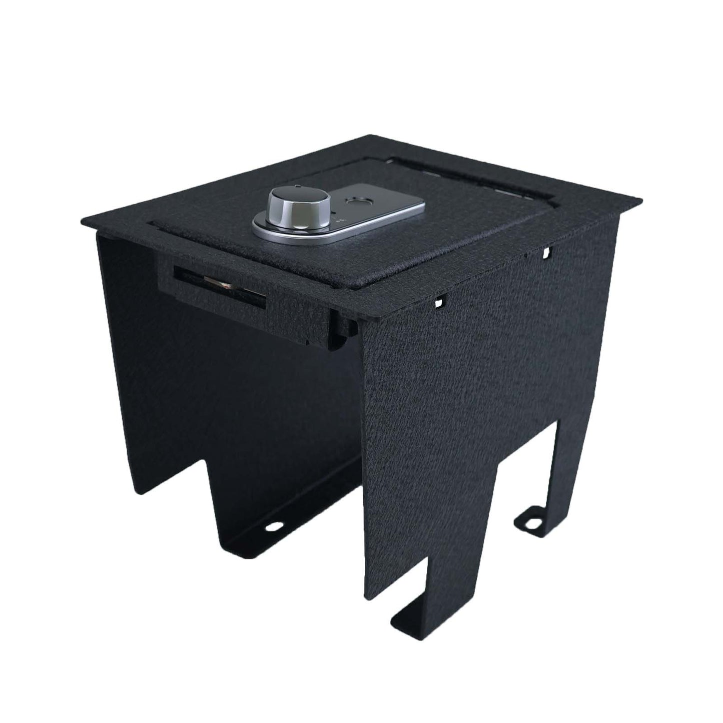 Console Safe Vault for 2015-2023 Dodge Charger and Chrysler 300 (Fingerprint Lock with Key)