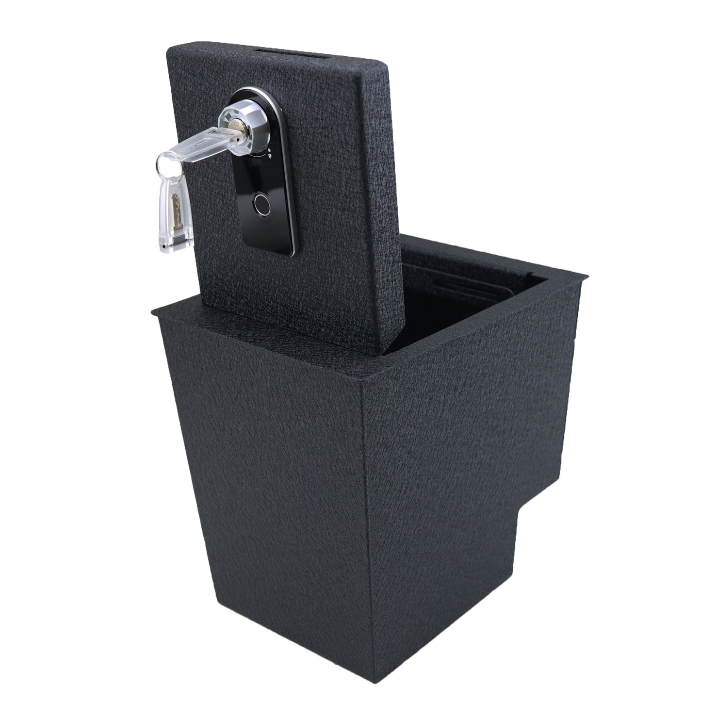 Console Safe Vault for 2020-2025 Hyundai Palisade (Fingerprint Lock with Key)