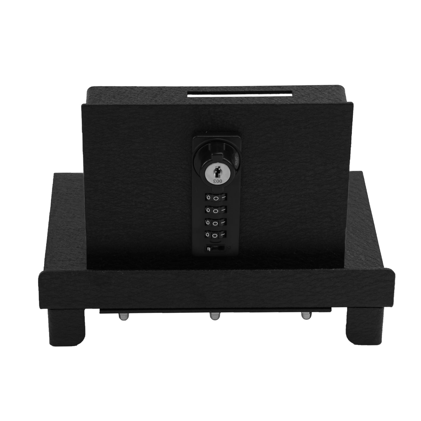 Console Safe Vault for 2025-2026 Tesla Model Y Juniper (4 Digit Combo Lock with Key)