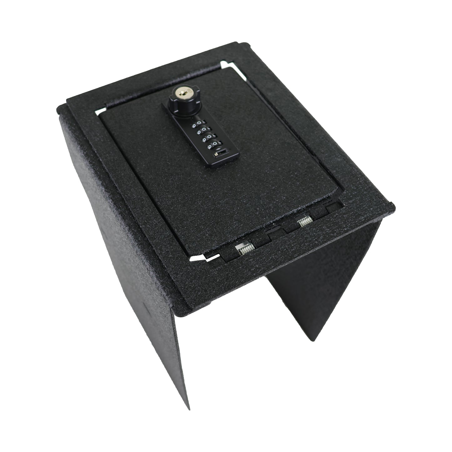 Console Safe Vault for 2021-2025 Rivian R1S/R1T (4 Digit Combo Lock with Key)