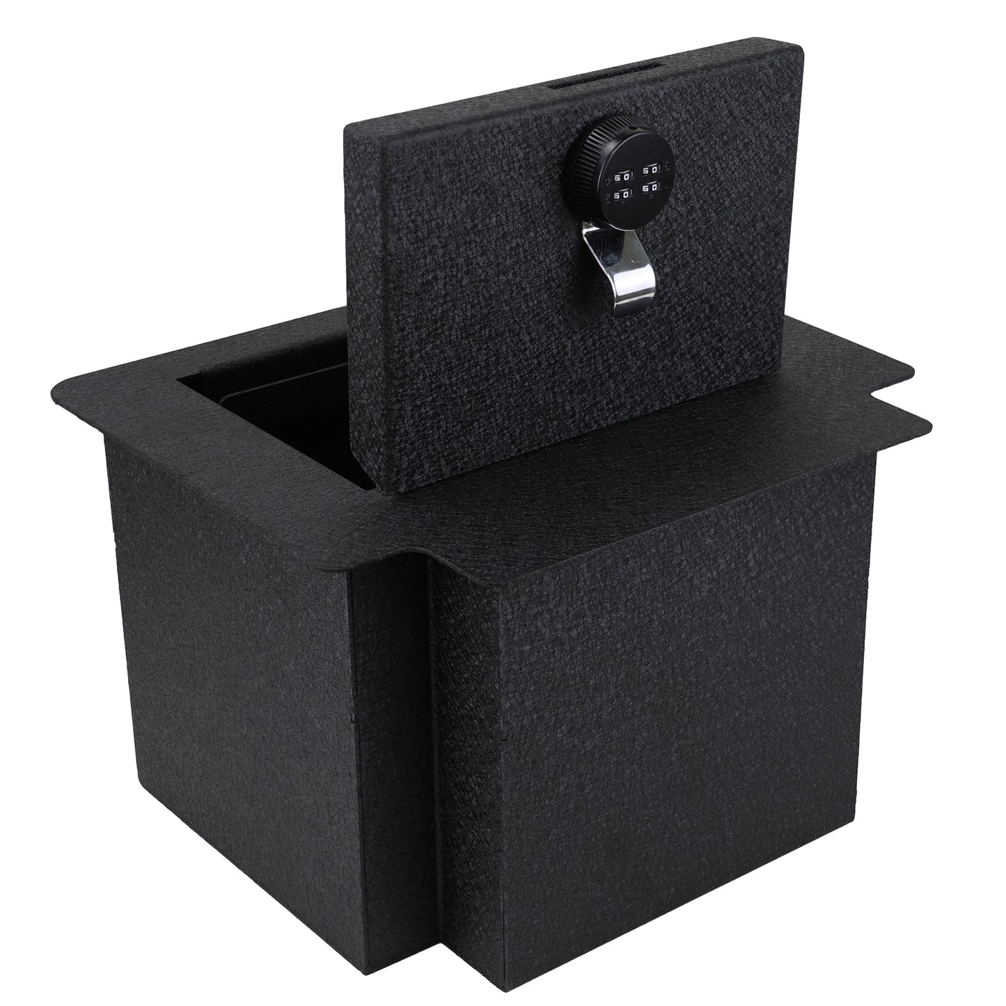 Console Safe Vault for 2021-2025 Chevrolet Suburban (4-Digit Combo Lock)