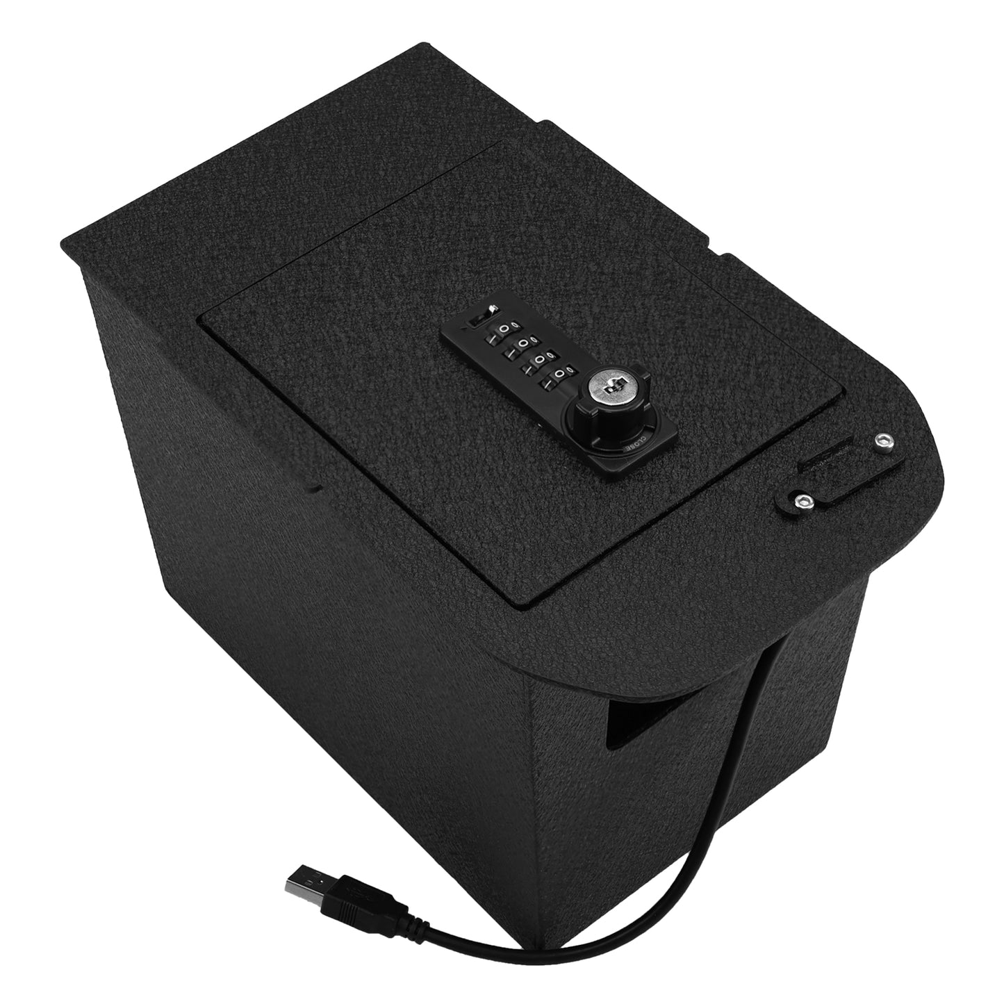 Pro Console Safe Vault for 2019-2025 Toyota RAV4 (4 Digit Combo Lock with Key)