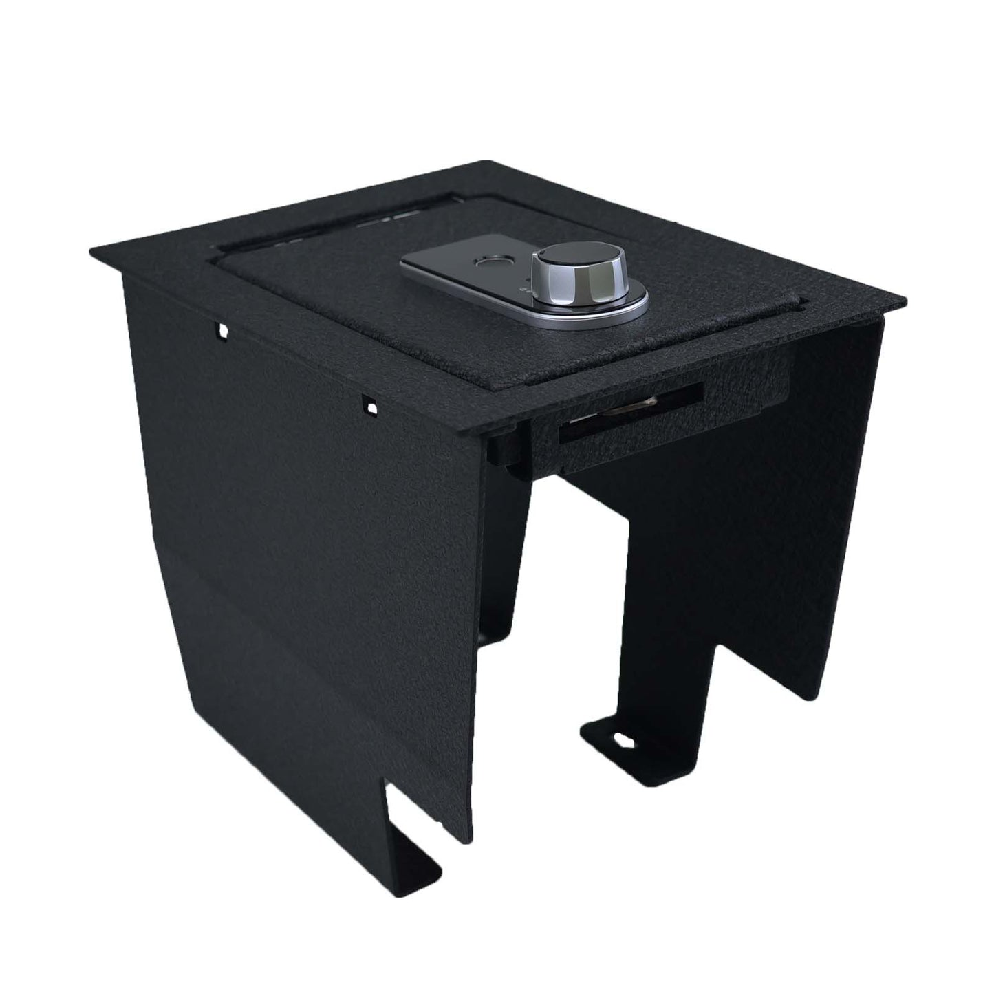 Console Safe Vault for 2015-2023 Dodge Charger and Chrysler 300 (Fingerprint Lock with Key)
