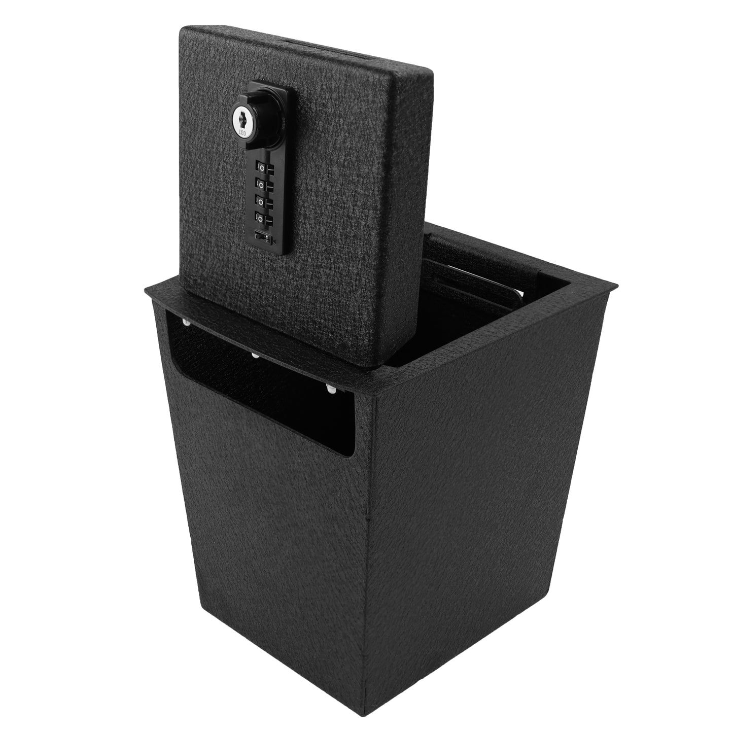 Console Safe Vault for 2025 Hyundai Tucson (4 Digit Combo Lock with Key)