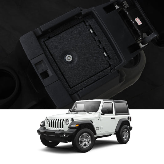 Console Safe Vault for 2011-2017 Jeep Wrangler JK (Triple Lock)