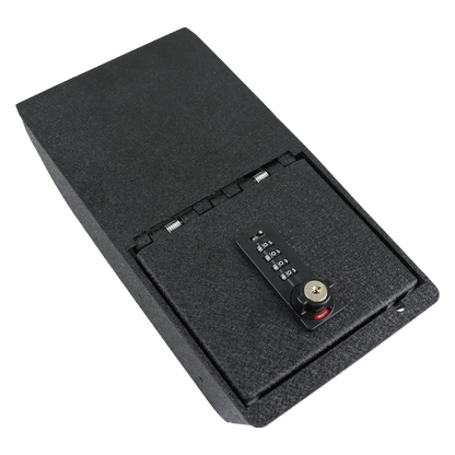 Console Gun Safe Vault for 2024-2025 Tesla Model 3 (4 Digit Combo Lock with Key)