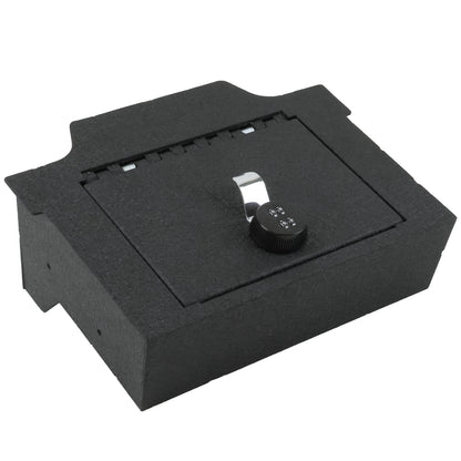 Console Safe Vault for 2019-2025 Dodge Ram 1500/2500/3500 Laramie (4-Digit Combo Lock)