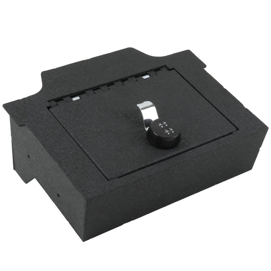 Console Safe Vault for 2019-2025 Dodge Ram 1500/2500/3500 Laramie (4-Digit Combo Lock)
