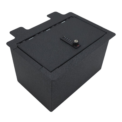 Console Safe Vault for GMC Sierra 1500 2019-2022 (4 Digit Combo Lock with Key)
