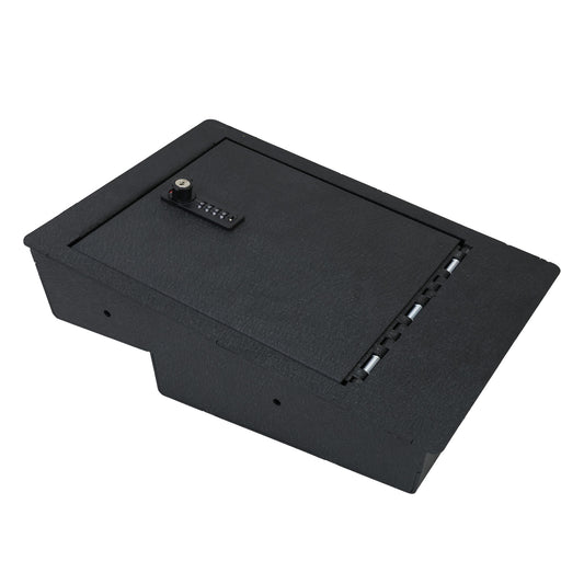 Underseat Console Safe Vault for 2014-2018 GMC Sierra 1500 (4 Digit Combo Lock with Key)